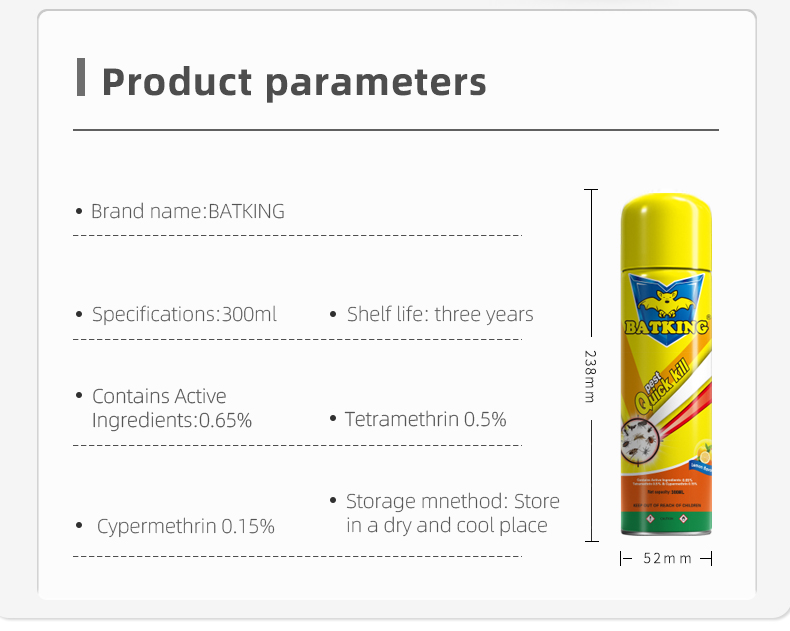 insecticide aerosol killer spray